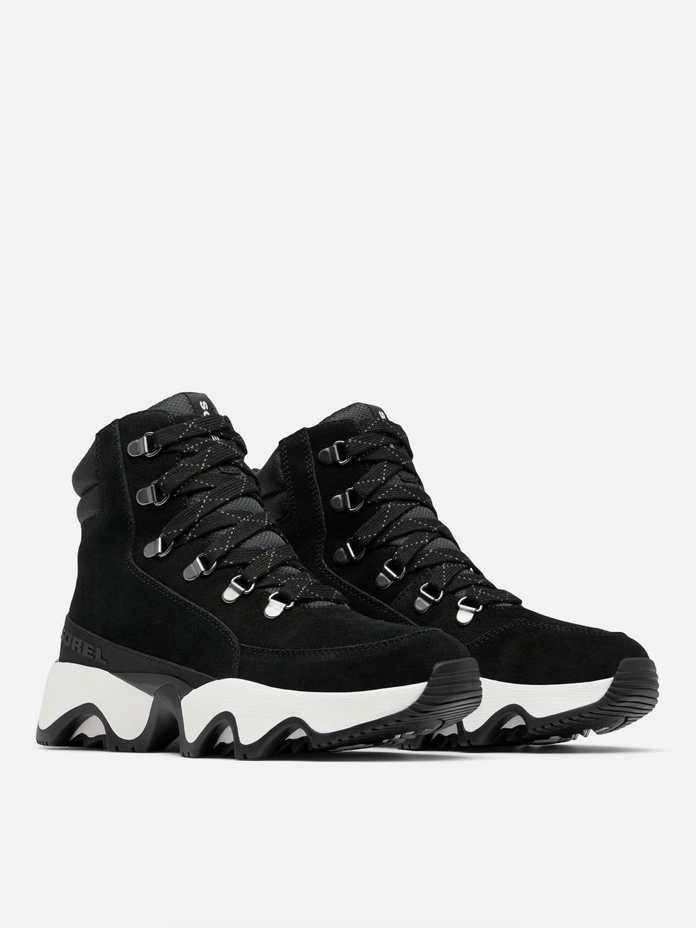 Sorel KINETIC™ Impact Conquest Plus Women's Waterproof Boot Black Suede Sz: 8